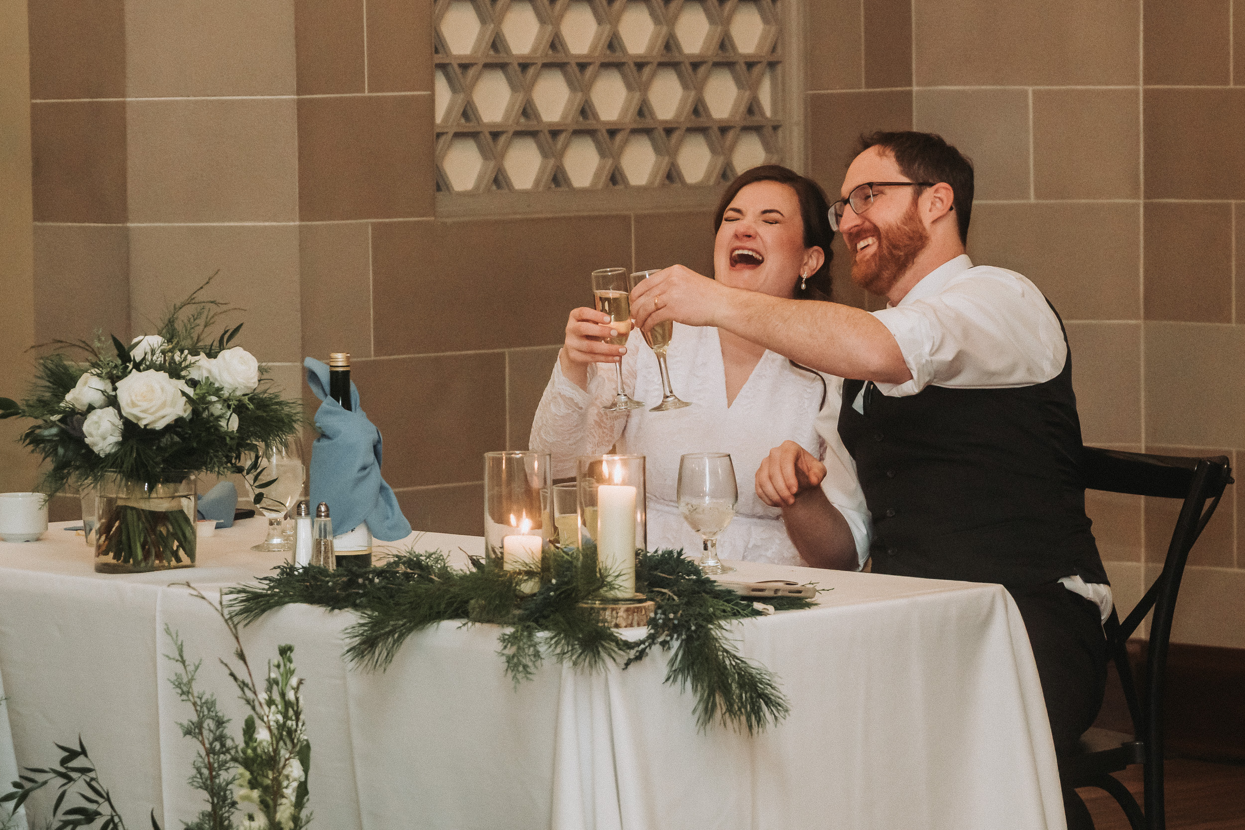 wedding reception at The McPherson